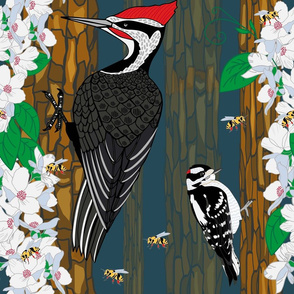 The Woodpeckers Forest  (Large scale)