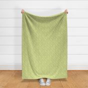 Small Sparkly Bokeh Pattern - Pear Green Color