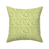 Small Sparkly Bokeh Pattern - Pear Green Color