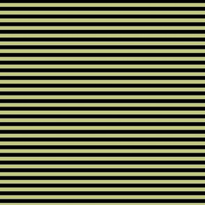 Small Pear Green Bengal Stripe Pattern Horizontal in Black