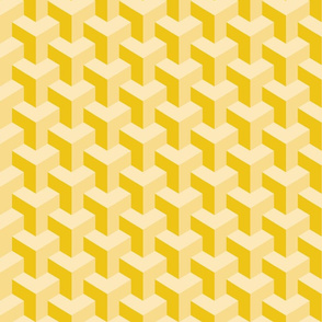 mustard yellow y geometric