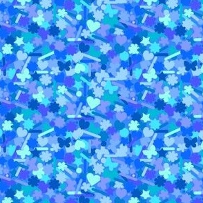 129 Blue Sprinkles