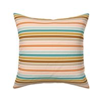 Boho rainbow stripes -1.14x4.5