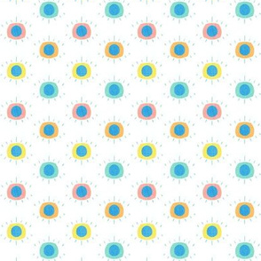 Energetic Polka Dots, Bright