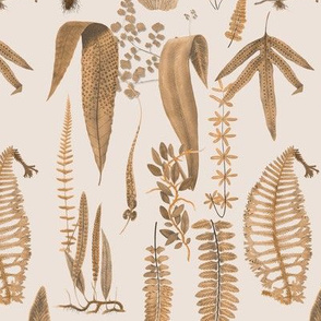 Fern Forest Sepia Peach // standard