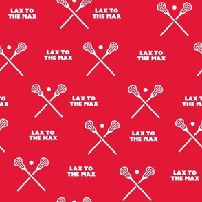Lacrosse-LAX TO THE MAX-Red