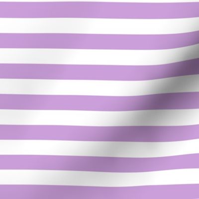 Wisteria Awning Stripe Pattern Horizontal in White