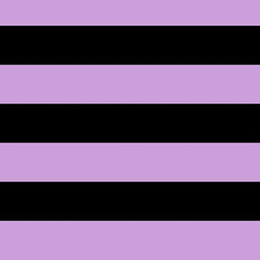 Large Wisteria Awning Stripe Pattern Horizontal in Black