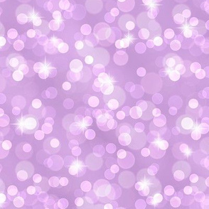 Sparkly Bokeh Pattern - Wisteria Color