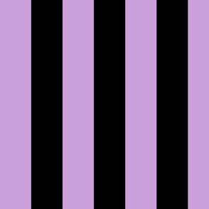 Large Wisteria Awning Stripe Pattern Vertical in Black