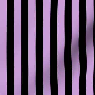 Wisteria Awning Stripe Pattern Vertical in Black
