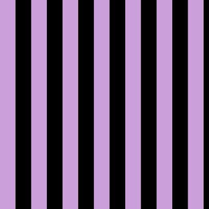 Wisteria Awning Stripe Pattern Vertical in Black