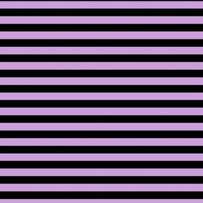Wisteria Bengal Stripe Pattern Horizontal in Black
