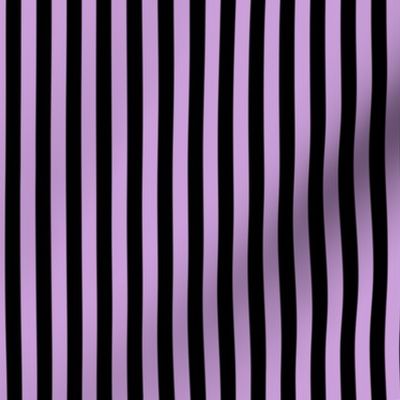 Wisteria Bengal Stripe Pattern Vertical in Black