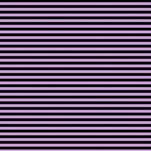 Small Wisteria Bengal Stripe Pattern Horizontal in Black