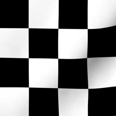 4 inch repeat chessboard checkerboard black and white check