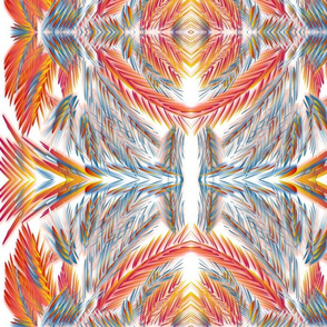 OpA9_2_Op Art_Feathers_10.5x8