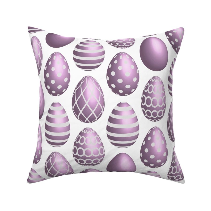 Easter eggs pastel pink 3D