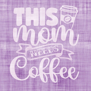 mom coffee cushion