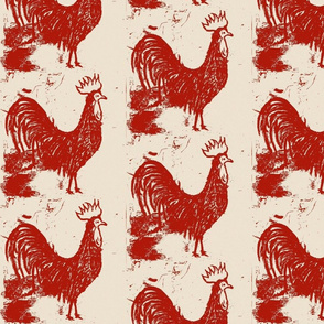 RUSTIC RED ROOSTER