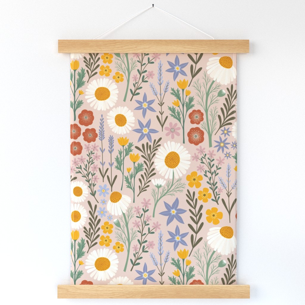 British Spring Meadow (large scale)