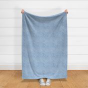 Boucle baby blue pastel