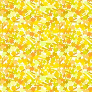 129 Ditsy Sprinkles yellow