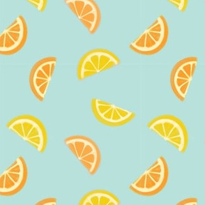 Citrus Toss in Mint by Liz Conley