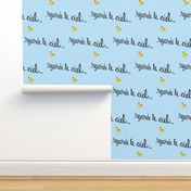 Regarde le Ciel with Yellow Bird-small for quilters