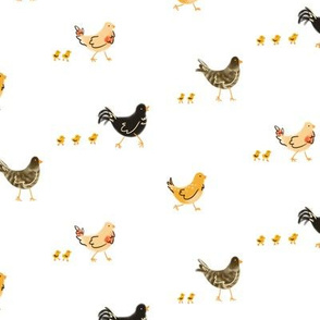 Chicken Parade by Liz Conley