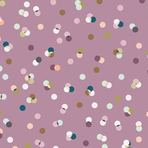 Eden Polka Dots (purple) MED 