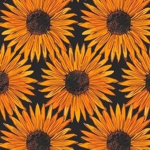 inky sunflower 2