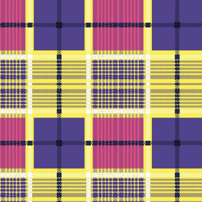 Colorful Plaid Check Tartan Scottish kilt 