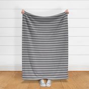 Large Pebble Grey Awning Stripe Pattern Horizontal in Mouse Grey