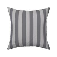 Large Pebble Grey Awning Stripe Pattern Vertical in Mouse Grey