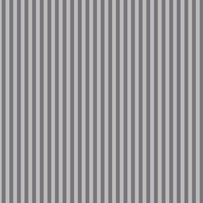 Small Pebble Grey Bengal Stripe Pattern Vertical in Mouse Grey