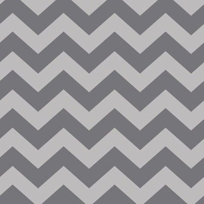 Chevron Pattern - Pebble Grey and Mouse Grey Colors