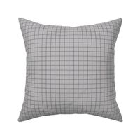 Grid Pattern - Pebble Grey and Mouse Grey Colors