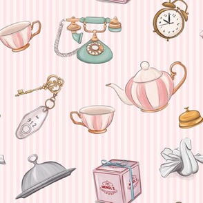 Tea time pink - Small 