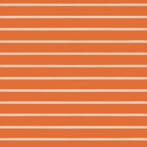 Simple Textured Stripes on Orange