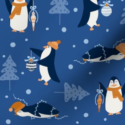 Arctic Animals Christmas Penguin