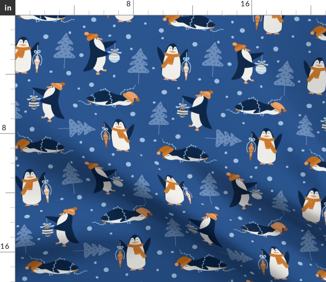 Arctic Animals Christmas Penguin