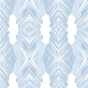 Sago Palm Weave Sky Blue I - Large Scale