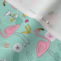 Flamingos_pattern_mint