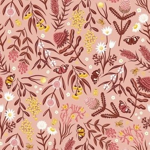 Australian Wildflower | Pink Clay | Medium