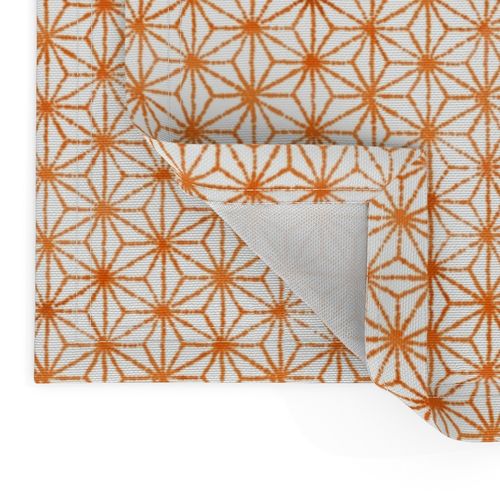 Burnt Orange Shibori Hoshi - Star 14”