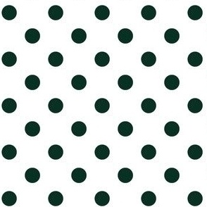 polka dot- green