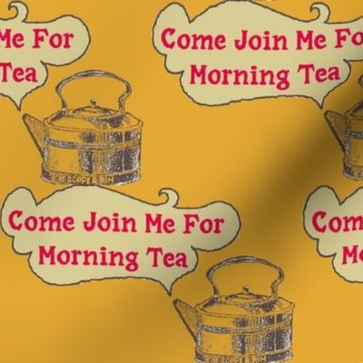 come join me for morning tea