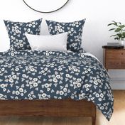 Anemone floral L in slate by Pippa Shaw