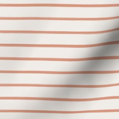 Simple Textured Stripes on Cream